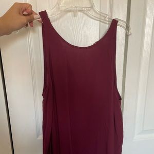 Burgundy Blouse